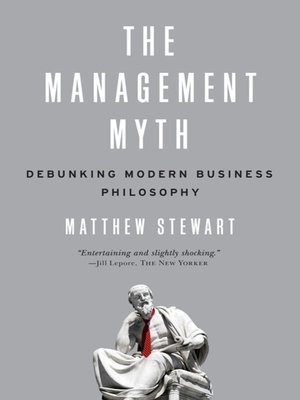 cover image of The Management Myth